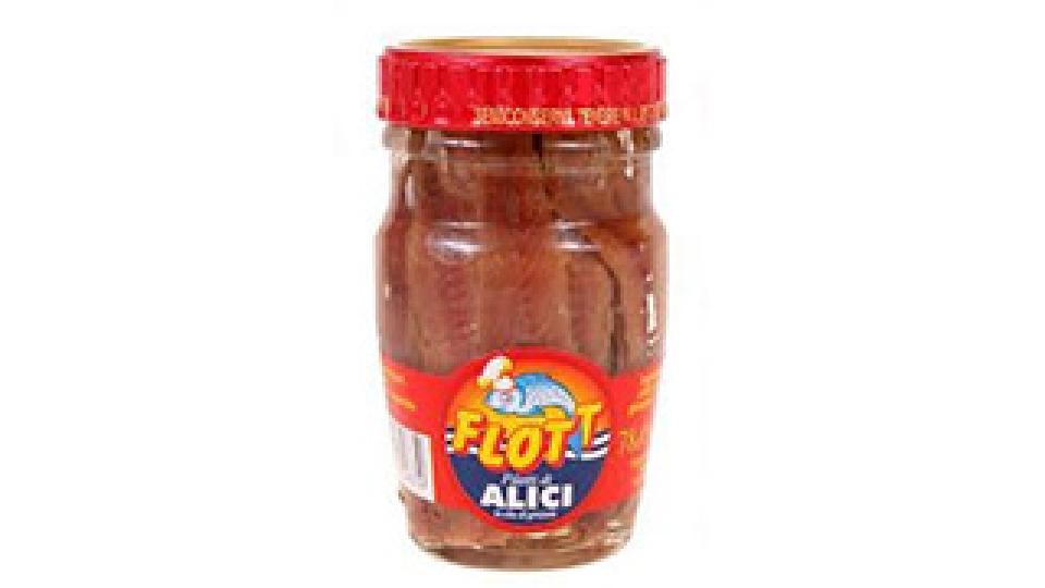 Filetti di Alici in Olio di Semi di Girasole