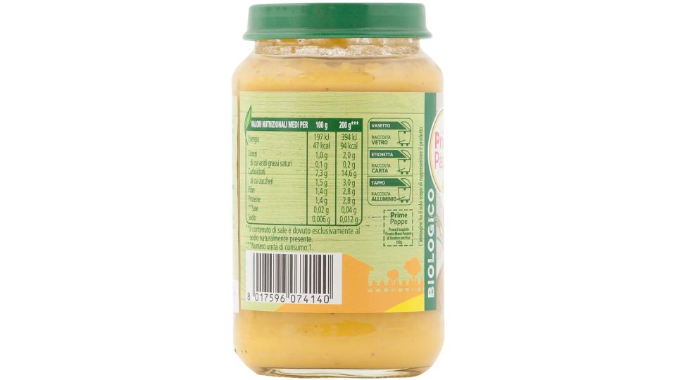 Menu' Passato Verdure e Riso