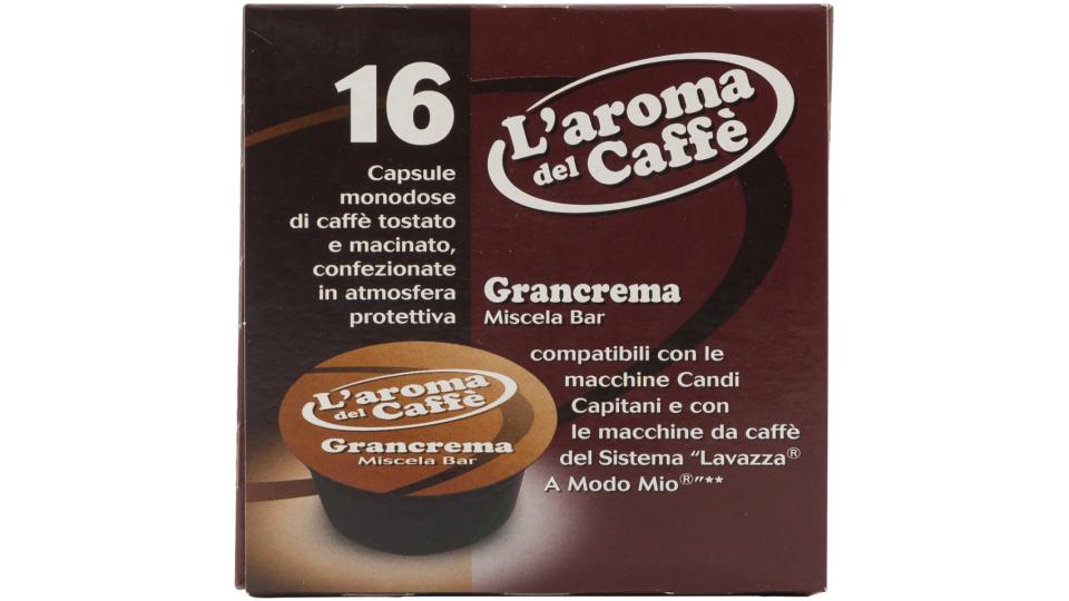 Capsule Caffe' Grancrema 16 Pz