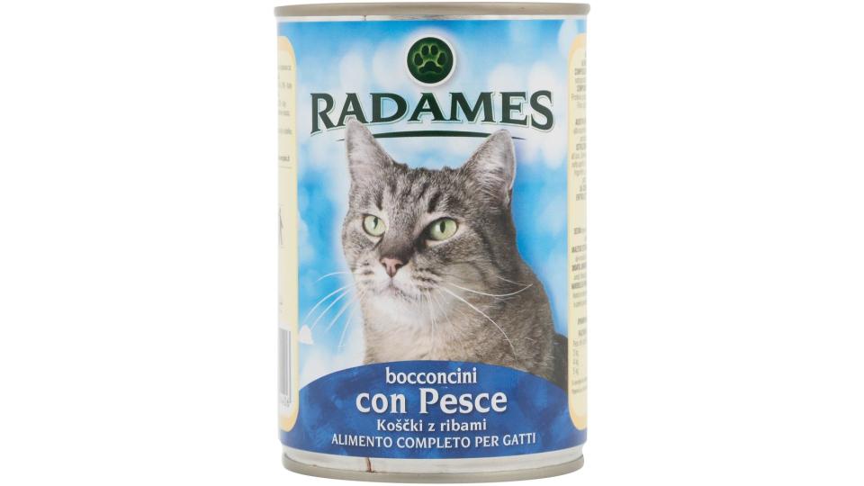 Bocconcini per Gatto con Pesce