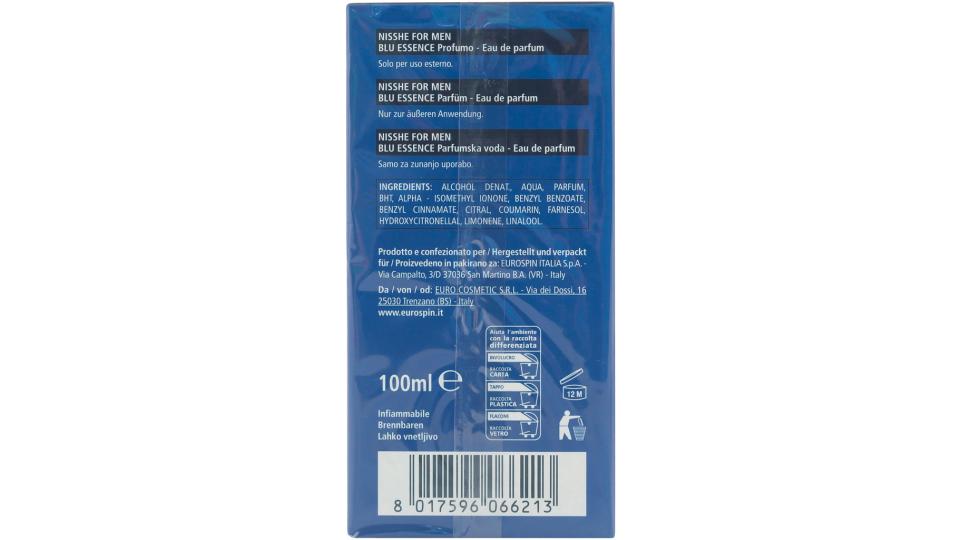 Edp Uomo Blue Essence