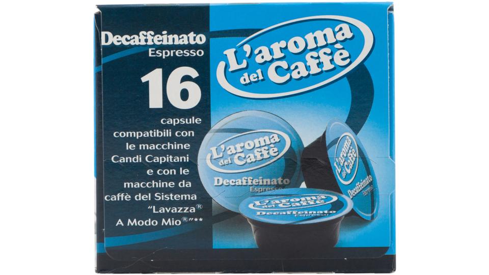 Capsule Caffe' Decaffeinato 16 Pz