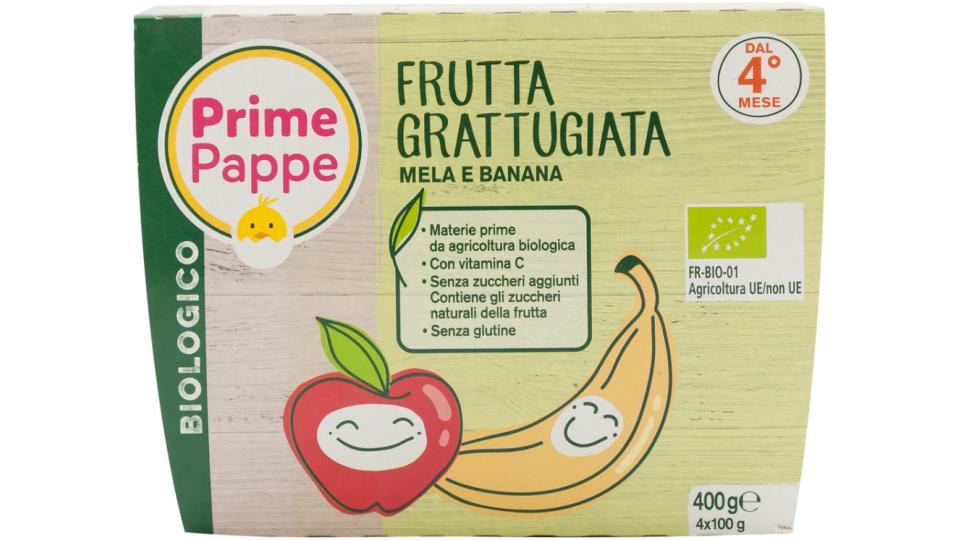 Frutta Grattugiata Mela Banana 