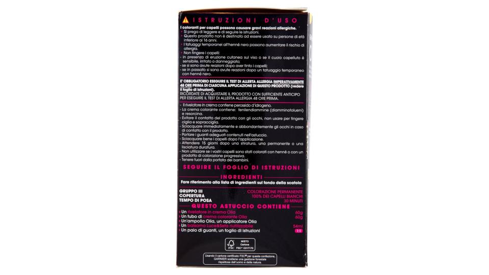 Olia Colorazione Permanente 5.3 Castano Dorato