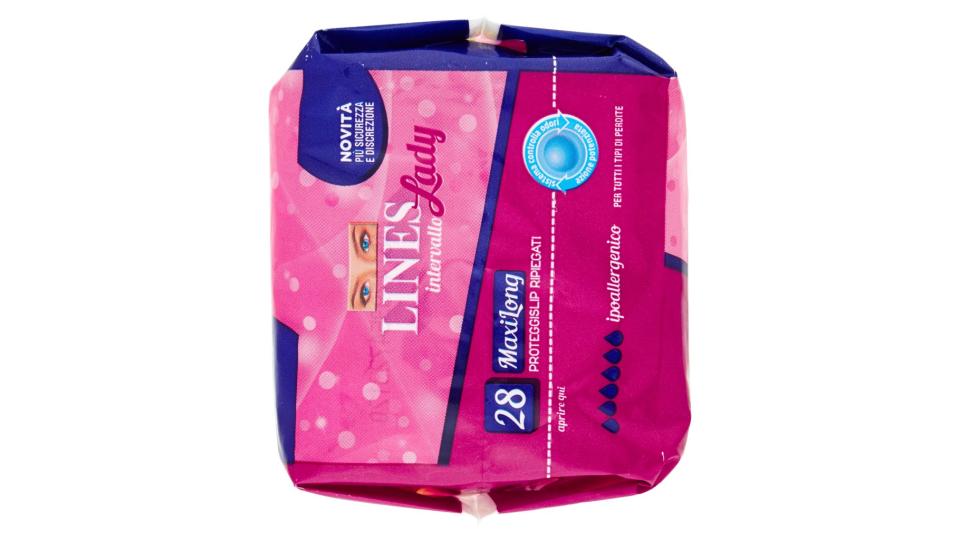 Intervallo Lady Maxilong Proteggislip Ripiegati 28 Pz