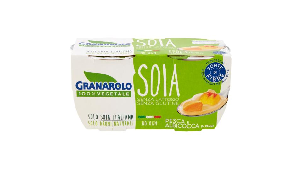 Soia Pesca e Albicocca in Pezzi 2 x 125 g