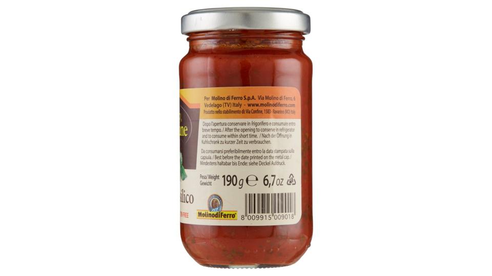 Sugo al Basilico Biologico