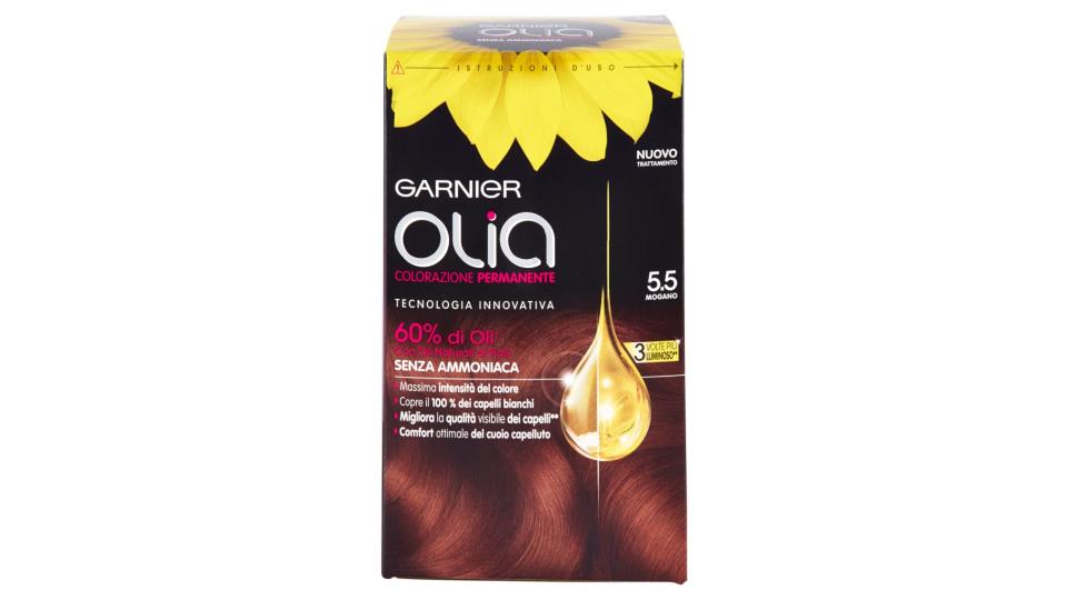 Olia Colorazione Permanente 5.5 Mogano