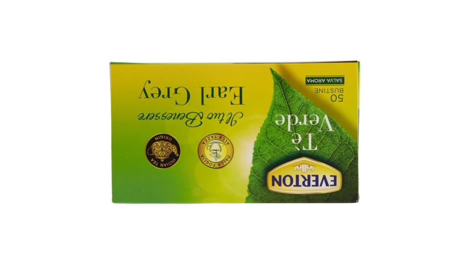 Tè Verde Earl Grey 50 x 1,7 g