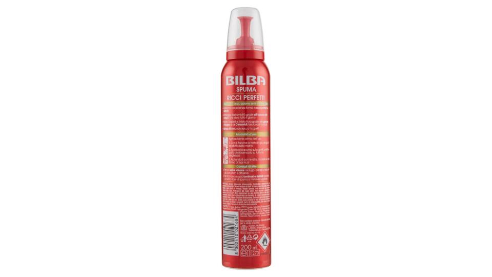 Spuma Ricci Perfetti con Ceramidi e Gocce d'Argan