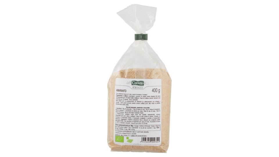 I Cereali Amaranto Bio
