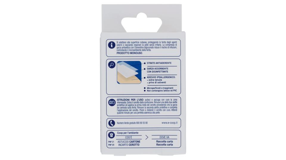 Cerotti per Bambini 1 Formato 7x2 Cm 20 Pz