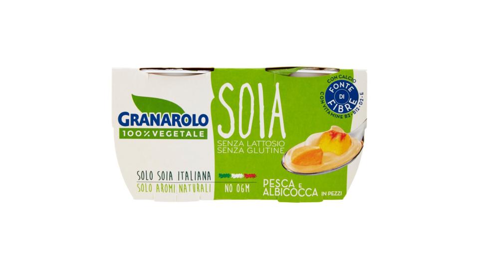 Soia Pesca e Albicocca in Pezzi 2 x 125 g
