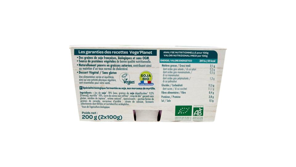 Soja Bio Mirtillo