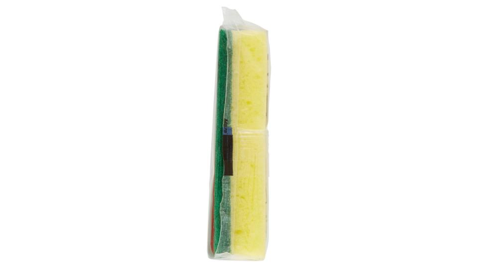 Spugne Abrasive 7x11x2.5 Cm 2 Pz