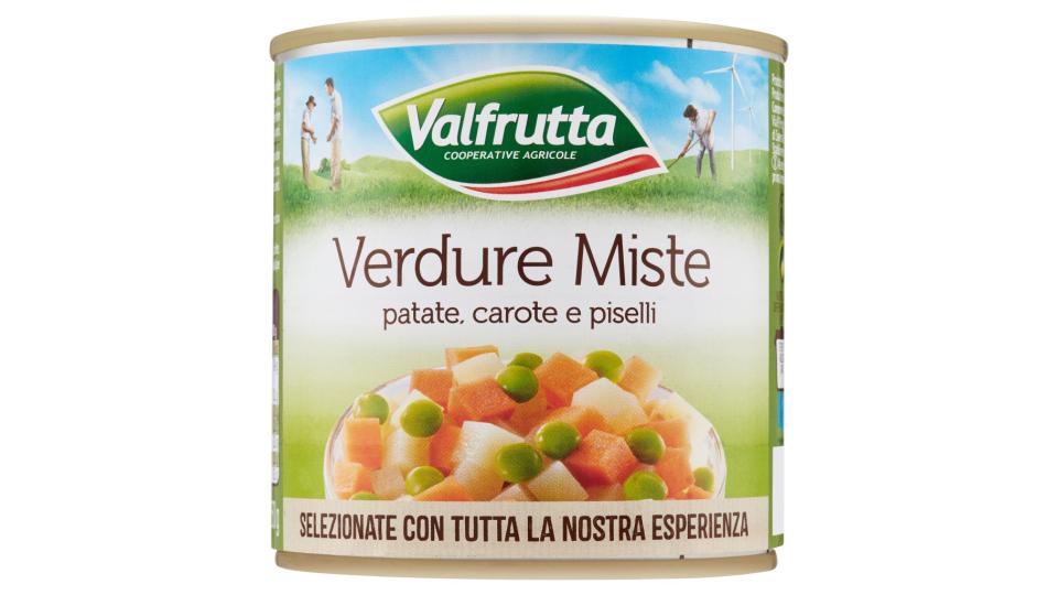 Verdure Miste Patate, Carote e Piselli