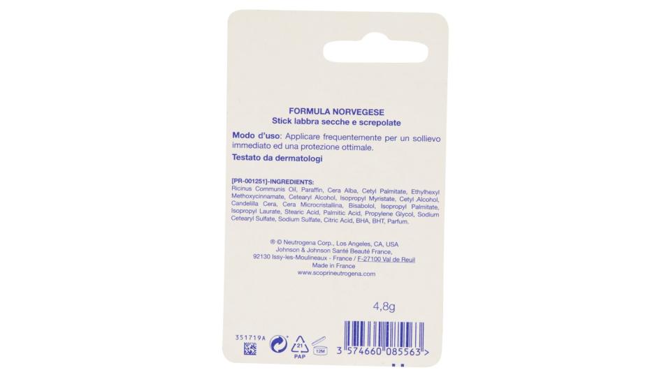 Stick Labbra 4,8 g