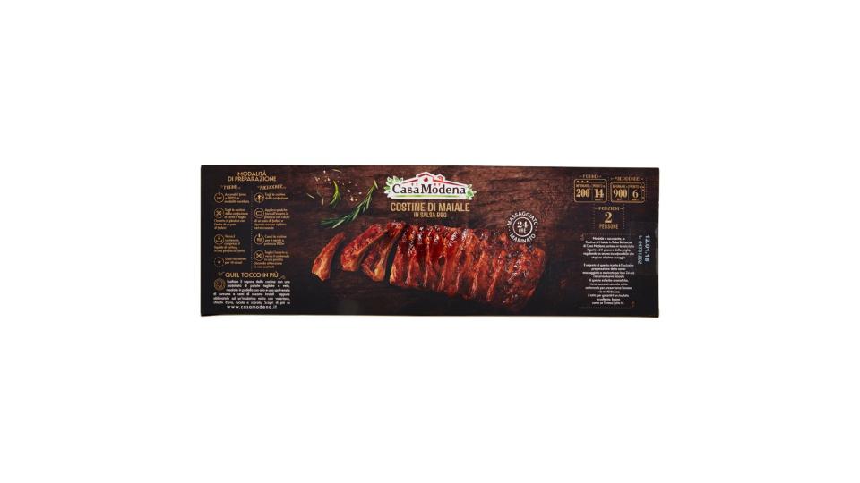 Costine di Maiale in Salsa Bbq