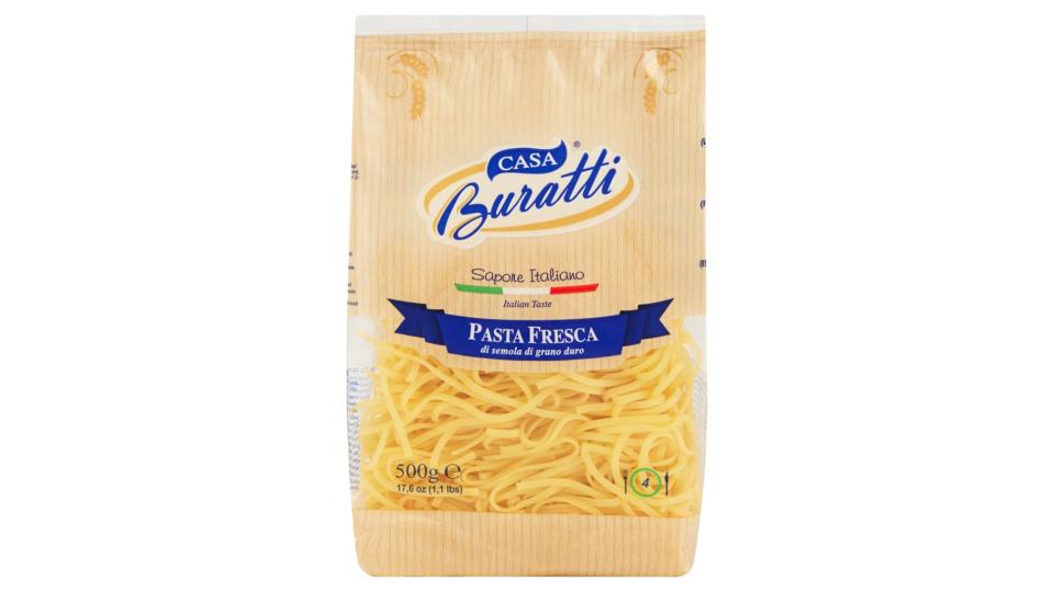 Pasta Fresca di Semola di Grano Duro Tagliolini