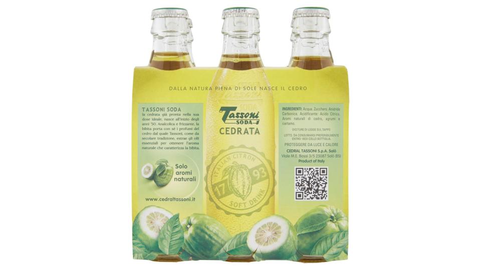 Soda Cedrata 6 x 18 Cl