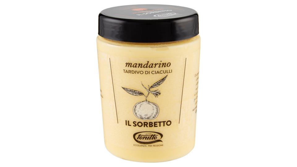 Il Sorbetto Mandarino Tardivo di Ciaculli