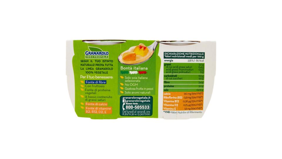 Soia Pesca e Albicocca in Pezzi 2 x 125 g