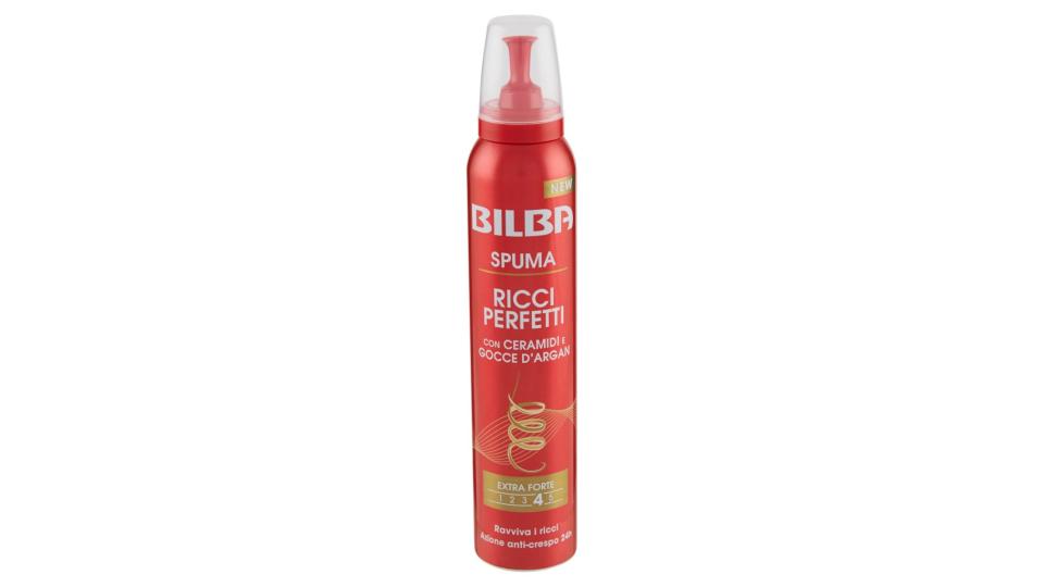 Spuma Ricci Perfetti con Ceramidi e Gocce d'Argan