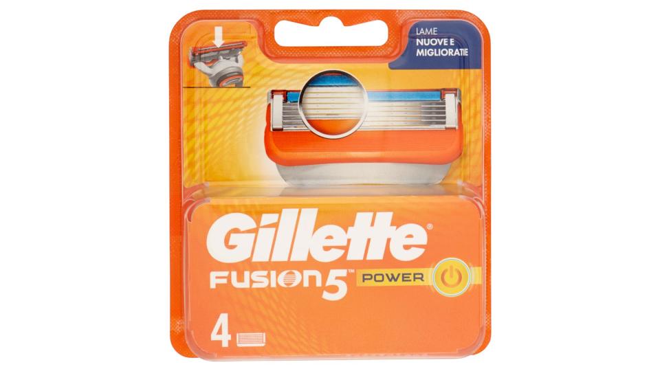 Fusion5 Power Lame per Rasoio da Uomo