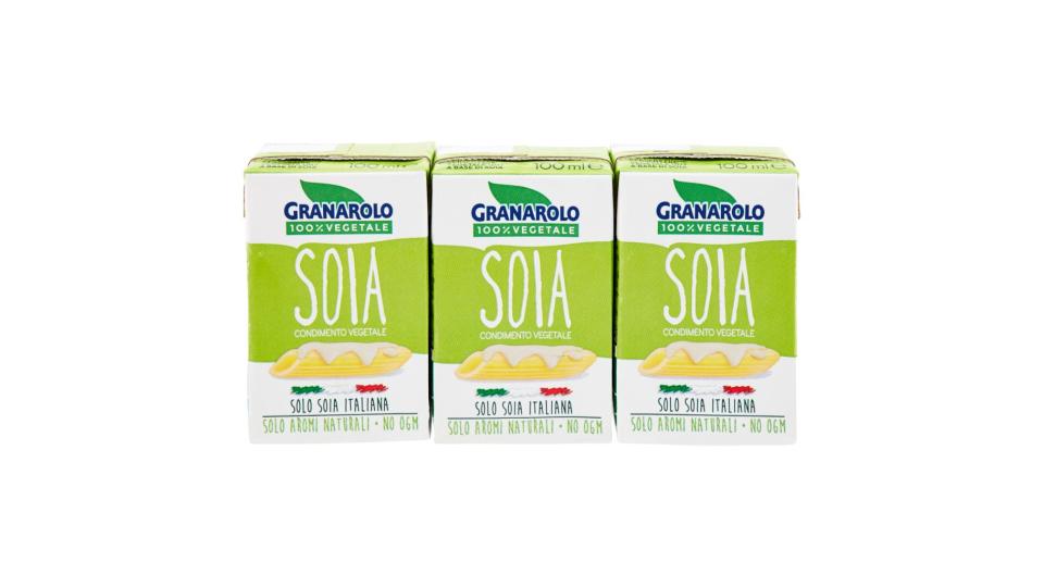 Soia Condimento Vegetale 3 x 100 Ml