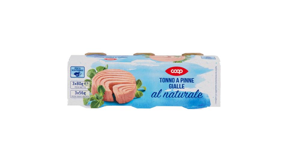 Tonno a Pinne Gialle al Naturale