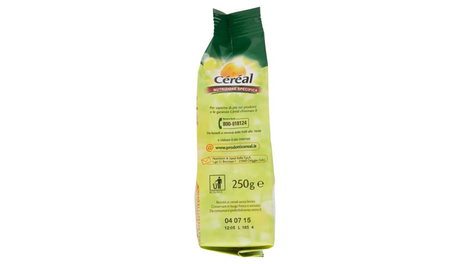 Nutrizione Specifica Biscotti ai Cereali senza Lievito