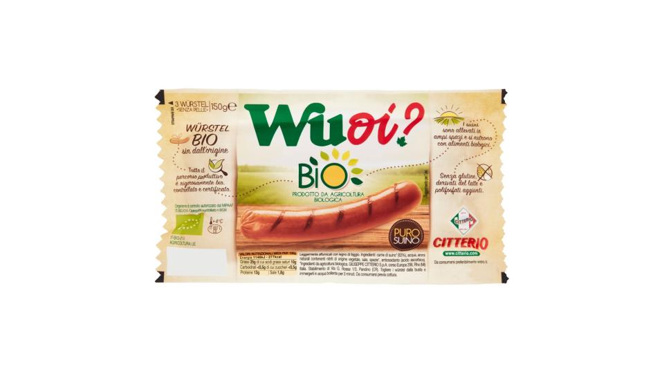 Wuoi? Bio 3 Würstel