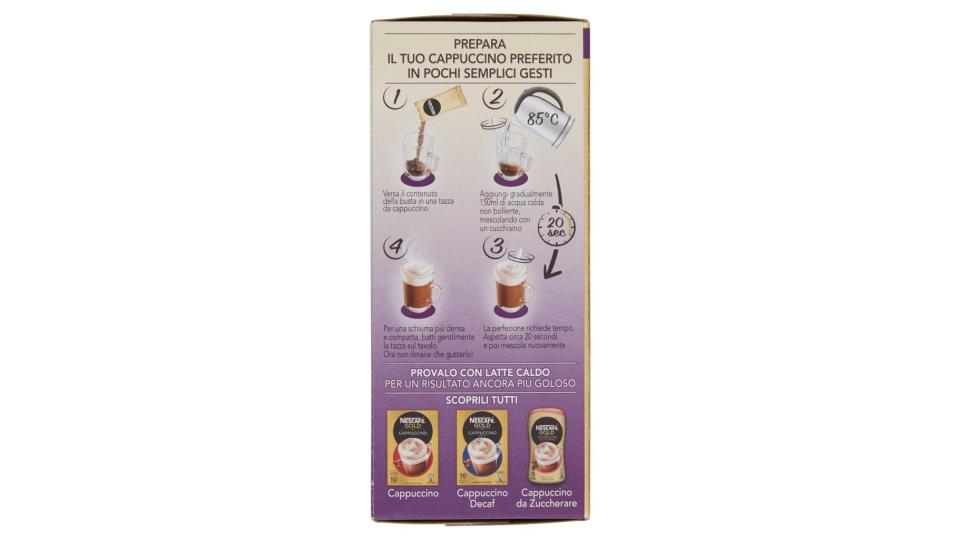 Gold Cappuccino Double Choco Preparato Solubile per Cappuccino Astuccio 8 Bustine
