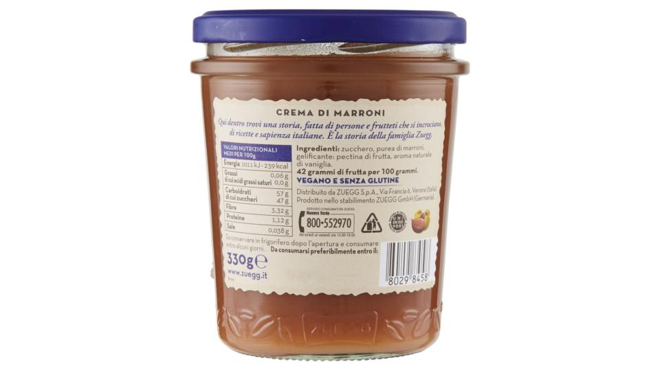 I Frutteti di Oswald Crema di Marroni Vegana e senza Glutine