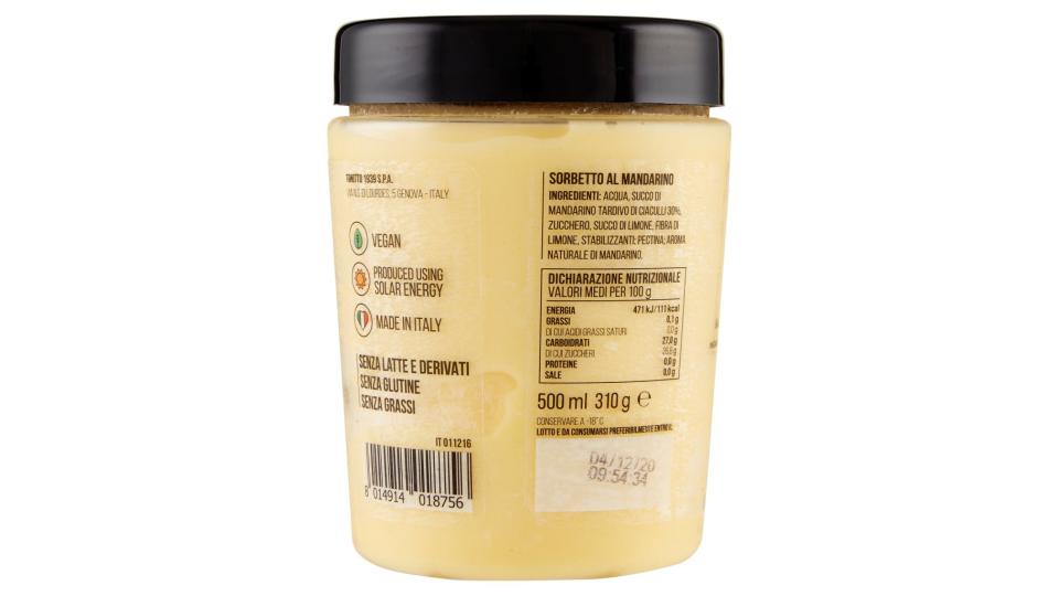 Il Sorbetto Mandarino Tardivo di Ciaculli
