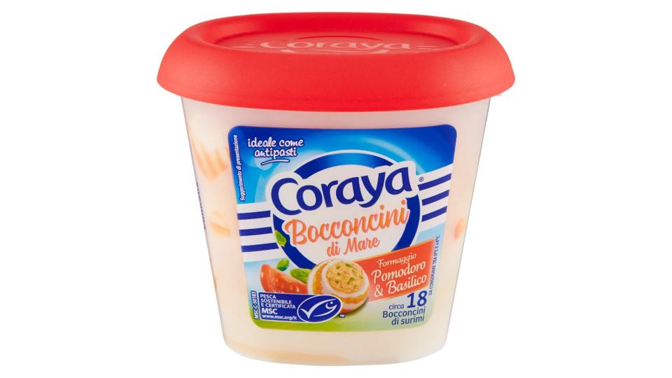 Bocconcini di Mare Formaggio Pomodoro e Basilico