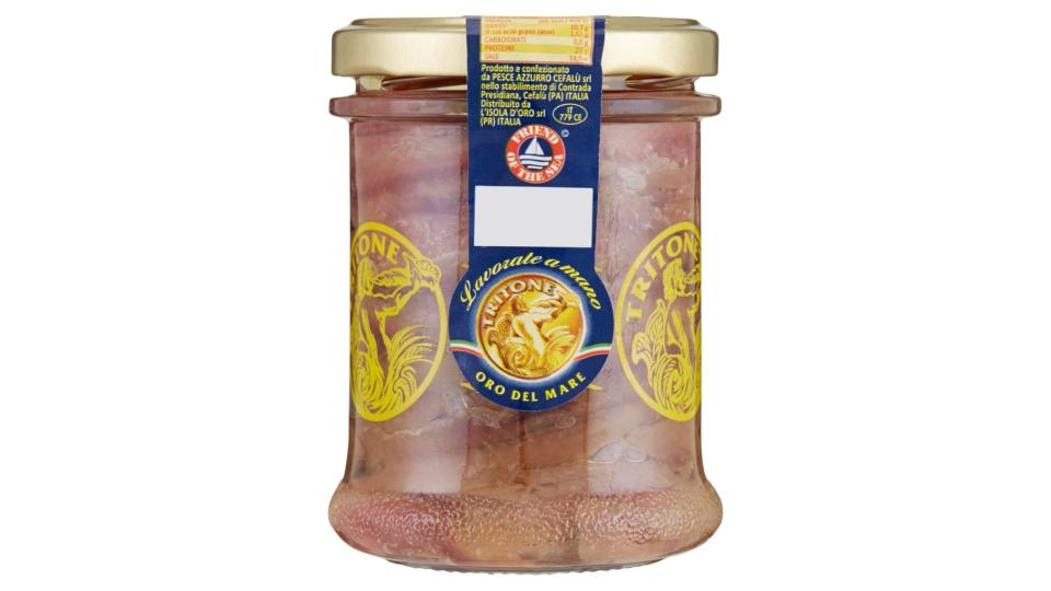 Filetti di Alici in Olio di Oliva