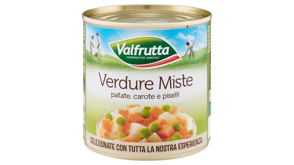 Verdure Miste Patate, Carote e Piselli