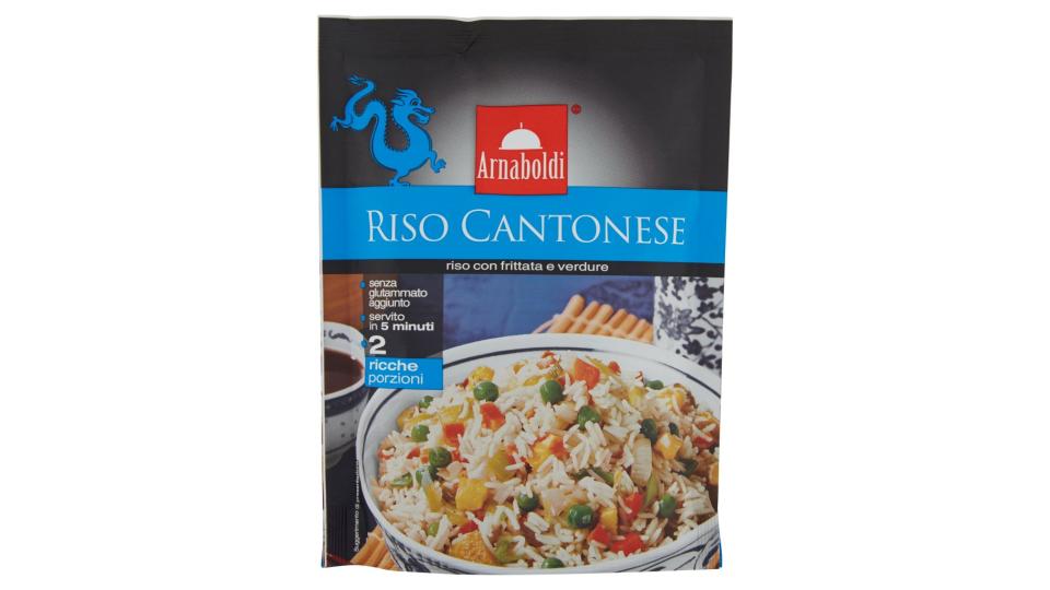 Riso Cantonese Riso con Frittata e Verdure