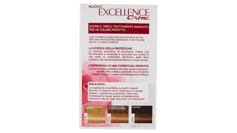 Excellence Creme Crema Colorante 8 Biondo Chiaro
