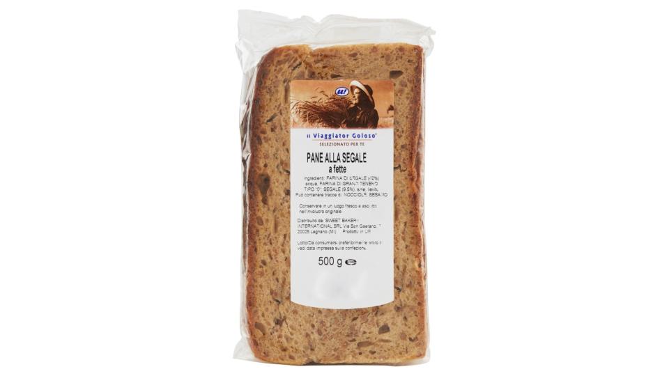Pane alla Segale a Fette Selezione il Viaggiator Goloso