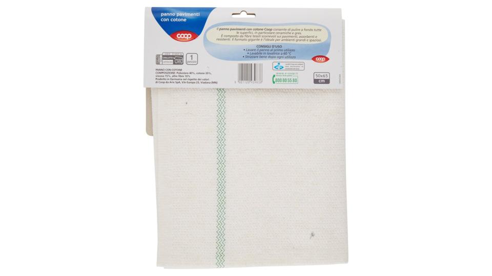 Panno Pavimenti con Cotone 50x65 Cm 1 Pz