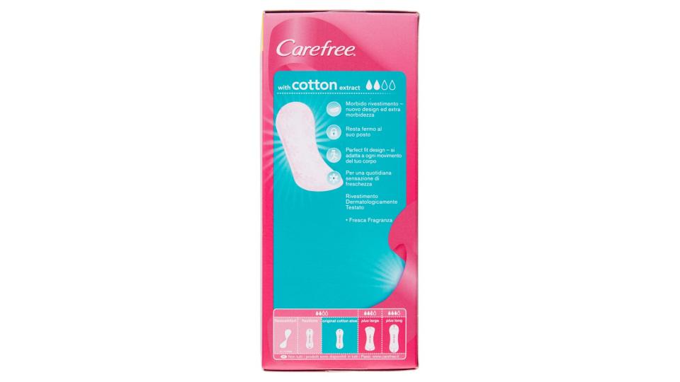 With Cotton Extract Proteggi-slip Traspirante 24 Pz