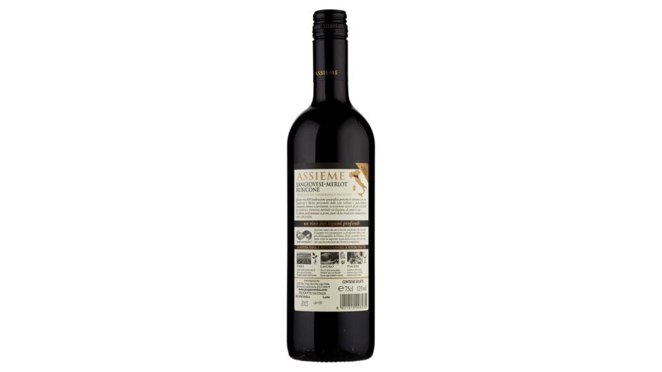 Assieme Sangiovese-merlot Rubicone Igp