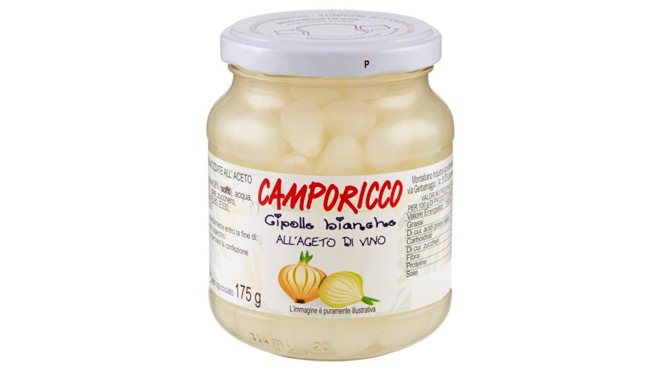 Cipolle Bianche all'Aceto di Vino 175 g