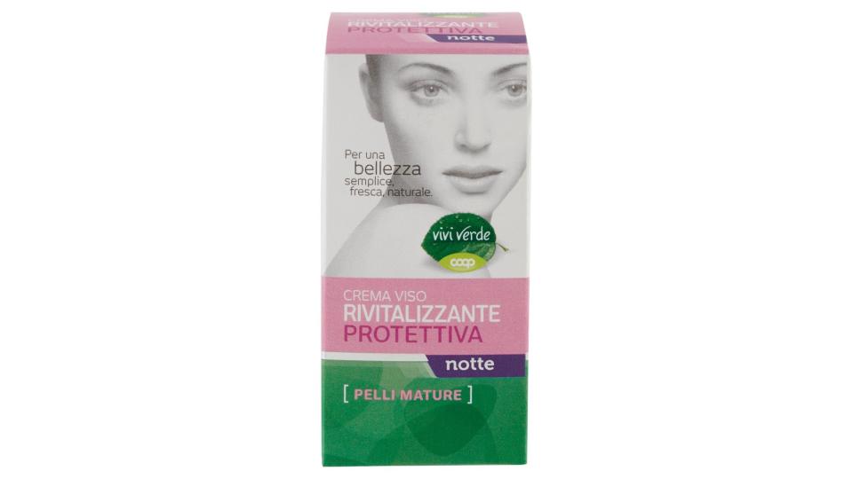 Crema Viso Rivitalizzante Protettiva Notte Pelli Mature