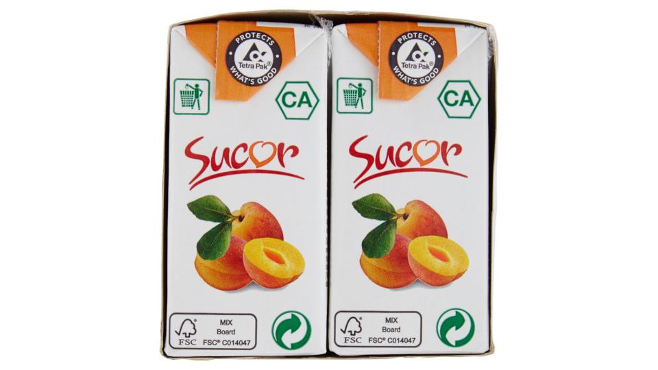 Succo e Polpa di Albicocca 6 x 200 Ml