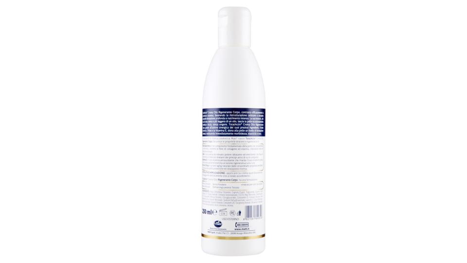Totalactiv Crema Olio Rigenerante Corpo