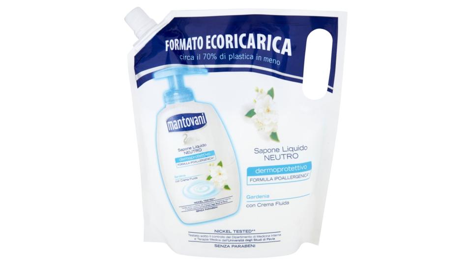 Sapone Liquido Neutro Gardenia Ecoricarica