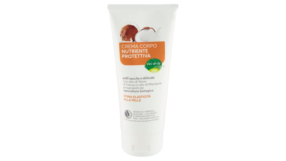 Crema Corpo Nutriente Protettiva Pelli Secche e Delicate